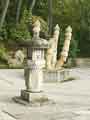 妙心寺玉鳳院庭園の灯籠