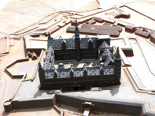 クロンボー城 模型